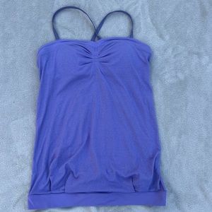 lululemon athletic tank top - purple - size 8 or large